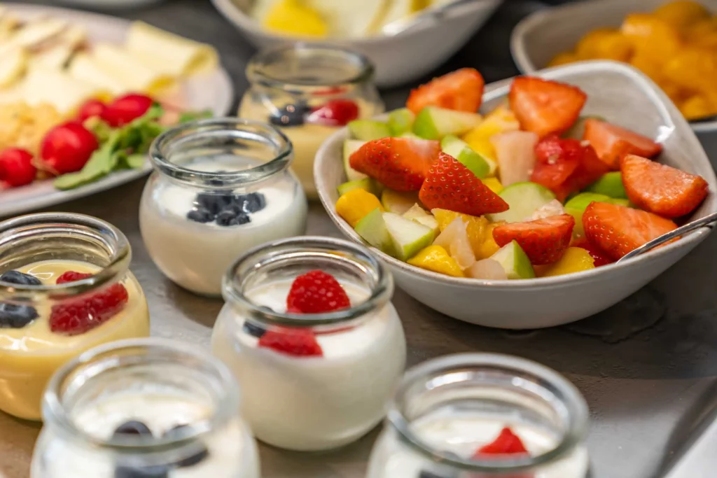 Abasto Hotel Dachau Fruehstueck Buffet.webp